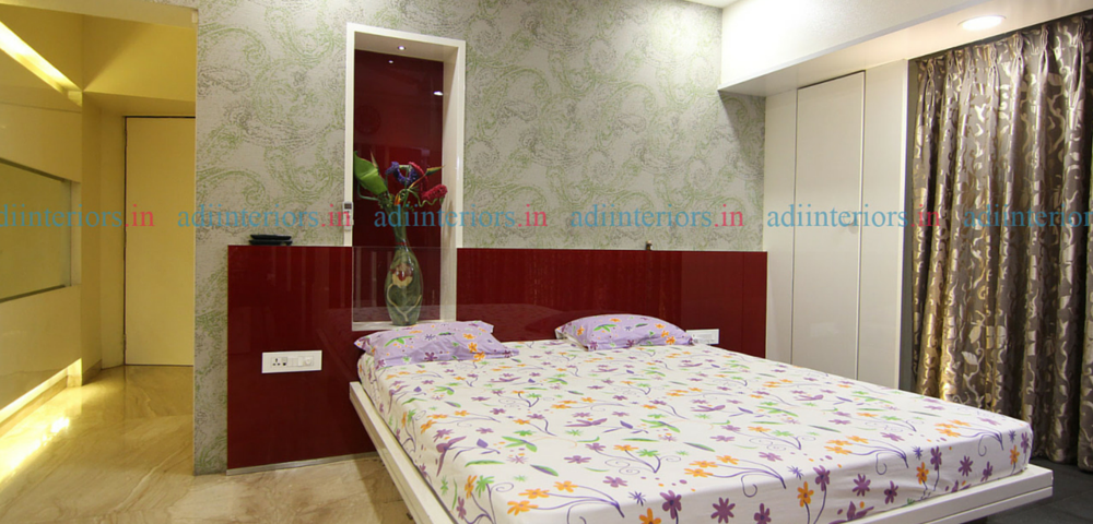 Design of a Beautiful Bed Room by Ajay Design Interiors