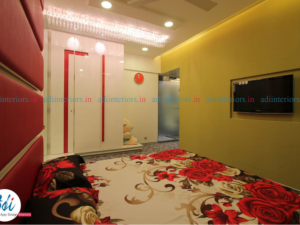 A Bed Room Design by Ajay Design Interiors