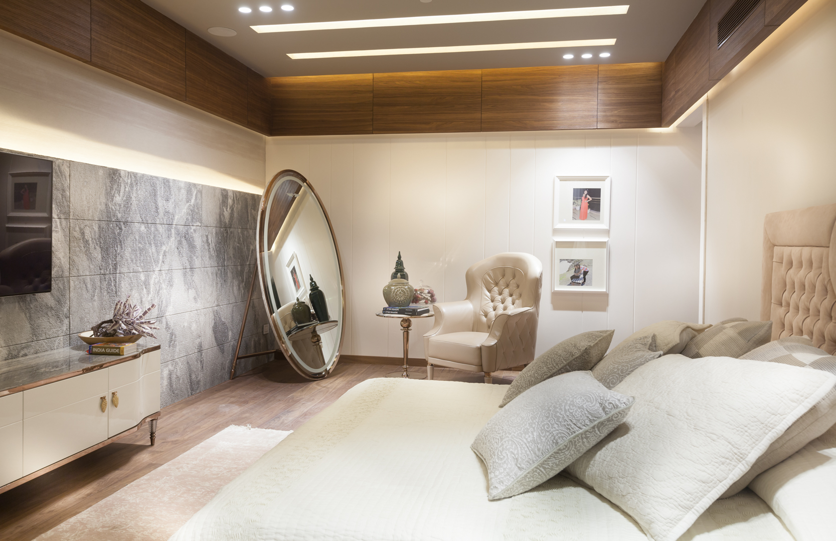 Design of a Bed Room by Essentia Environments