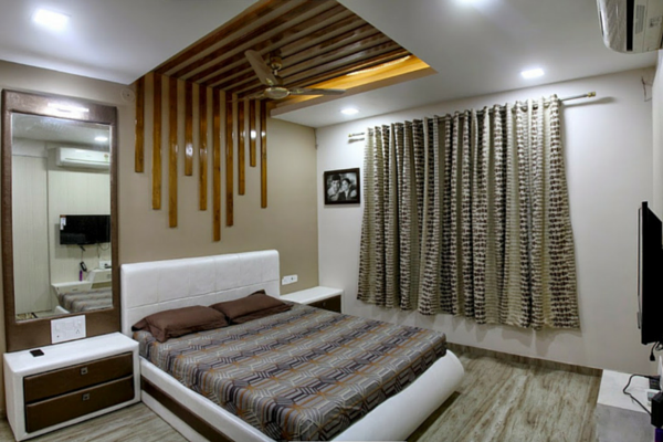 A Bed Room Design by SkyGreen Interior