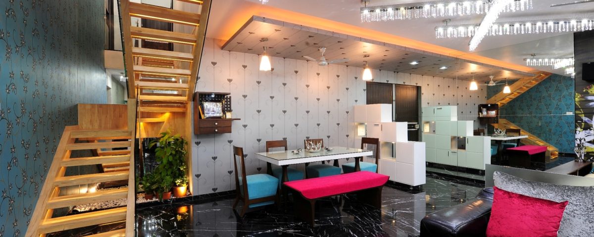 Design of a Dining Room by Architecture design art pvt ltd