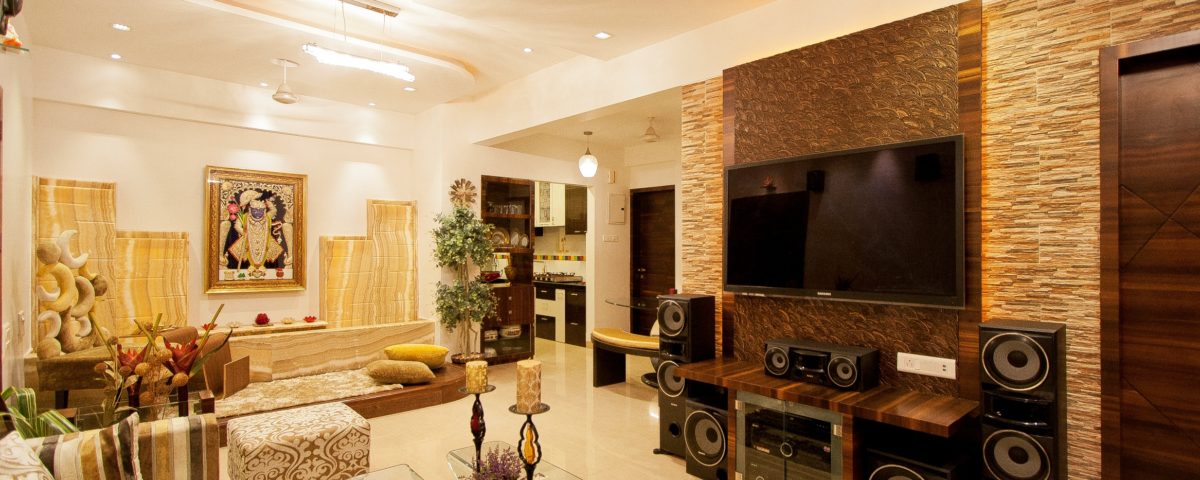 Design of a Beautiful Living Room by Architecture design art pvt ltd