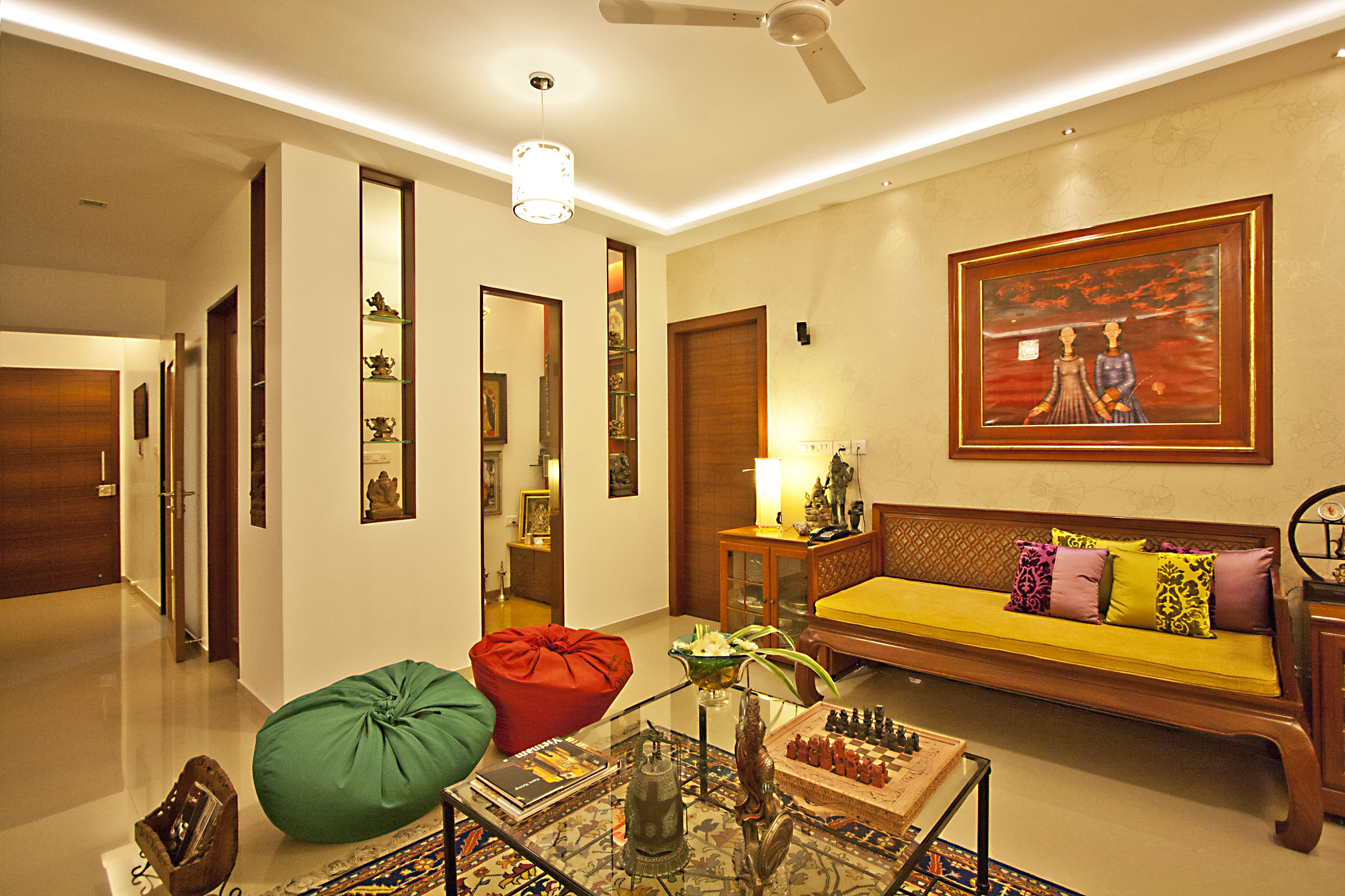 A Beautiful Living Room Design by Architecture Design Art Pvt Ltd | JACPL