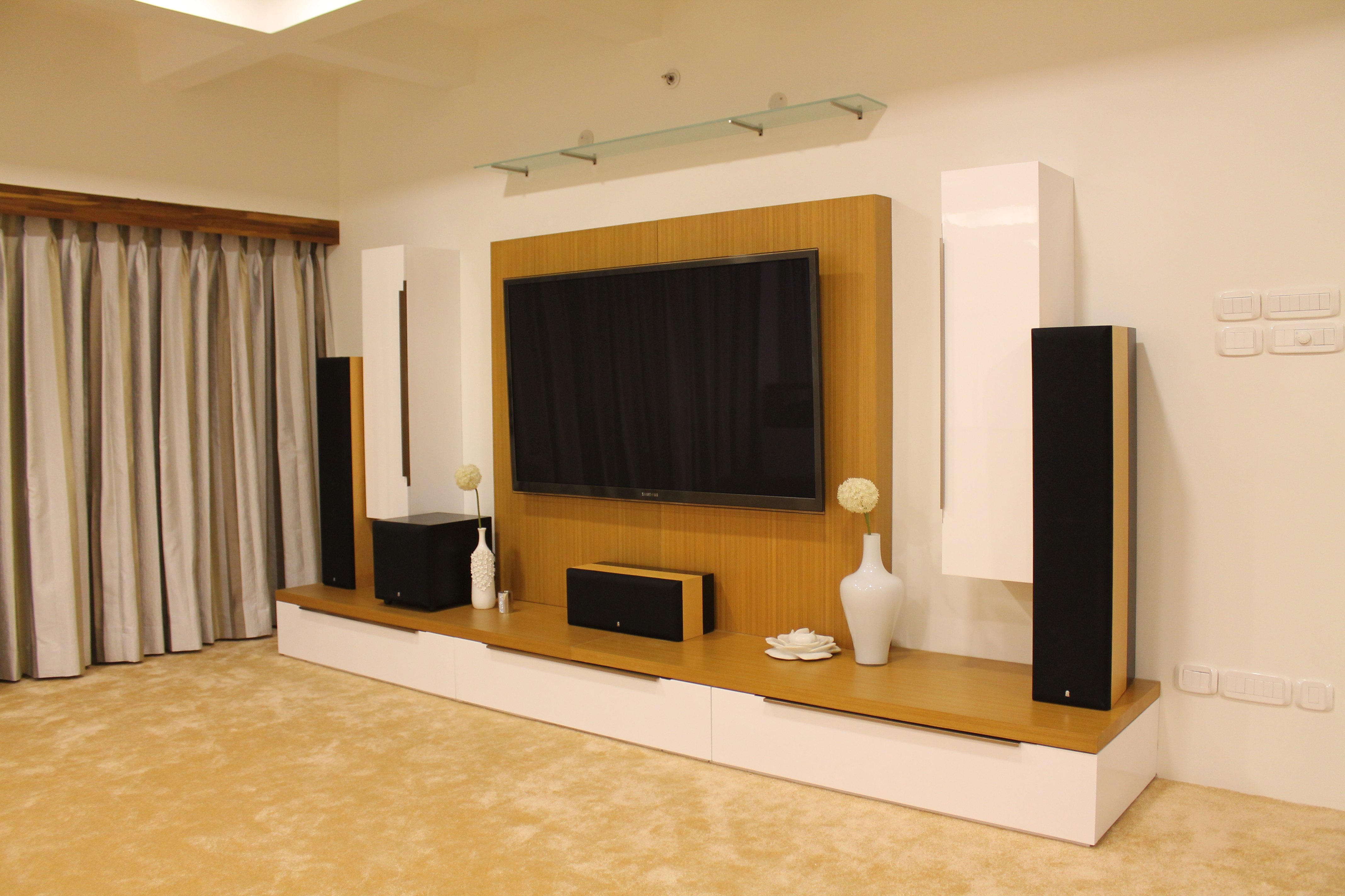 A Living Room Design by Depanache Interiors