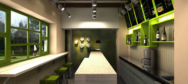 Design of a Restaurant by Stonehenge Designs