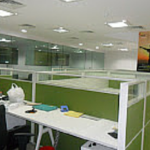 Design of a Beautiful Office Area by Rajesh Sharma Interior Designers