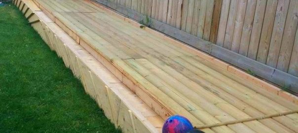 Would you like to have a Bowling Alley in your Backyard