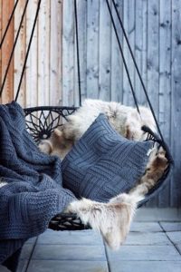 Winter Outdoor Styling-A Complete Makeover-Rugs