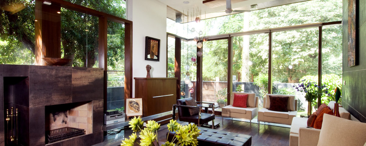 Design of a Beautiful Living Room by Kumar Moorthy and Associates