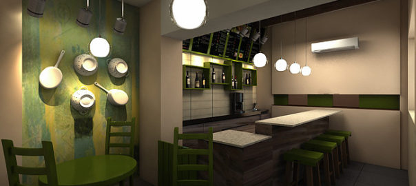 Design of a Beautiful Restaurant by Stonehenge Designs